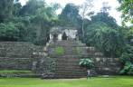O Templo de La Calavera, nas ruínas mayas de Palenque, em Chiapas, no sul do México